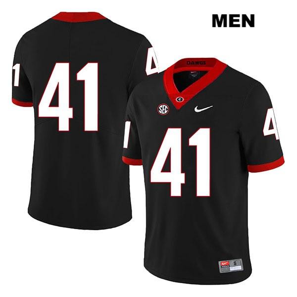 Georgia Bulldogs Men's Channing Tindall #41 NCAA No Name Legend Authentic Black Nike Stitched College Football Jersey EBA4856HN